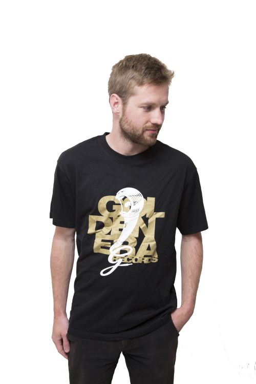 Microphone Asphalt Marle Tshirt by Golden Era Records